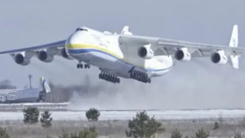 Le plus gros avion du monde détruit lors de l'invasion en Ukraine